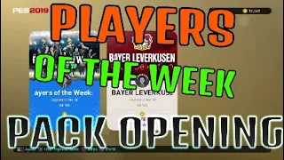 PES2019|MYCLUB| PLAYERS OF THE WEEK PACK OPENING