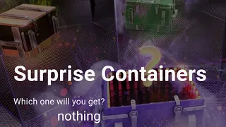 Opening of 3 Surprise Containers WoT Blitz