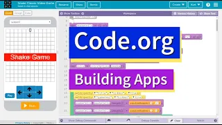 How to Make a Snake Game in App Lab on Code.org CS Principles - AP Computer Science