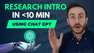 How to write a Research Introduction Using ChatGPT?