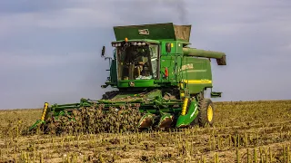 SKLIZEŇ SLUNEČNICE🌻 2023 I JOHN DEERE 9780i CTS & JOHN DEERE 7R310