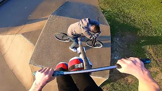 BMX VS SCOOTER!