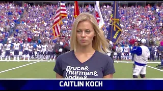 National Anthem | Buffalo Bills V NE Patriots (2019)