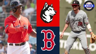 Northeastern Huskies vs Boston Red Sox | MLB Spring Training | 2023 College Baseball Highlights