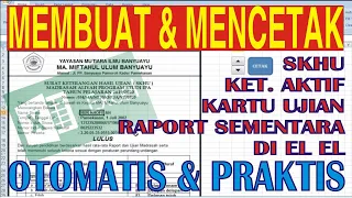 Cara Mudah Membuat Surat Keterangan Otomatis dengan Fungsi VLOOKUP di Ms Excel