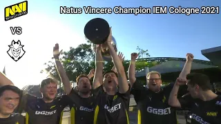 NaVi Celebrating Winner Championship IEM Cologne 2021 With G2 | Navi VS G2 - Grand Final CSGO