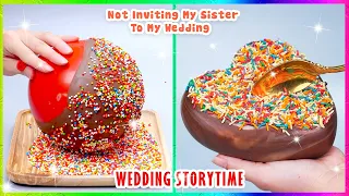 WEDDING STORYTIME 😍 So Yummy Dark Chocolate Cake Ideas 🍒