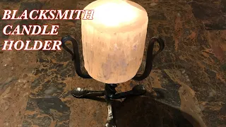 Blacksmith Candle Holder