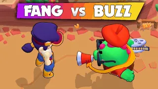 Fang Vs Buzz | 1Vs1 | Brawl Stars