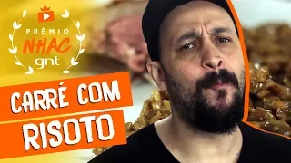 Carré de cordeiro e risoto de funghi: "Cozinha de Jack" ensina seu prato natalino | PRÊMIO NHAC GNT