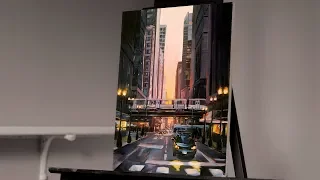 Painting a City with Acrylics | Paint with Ryan