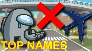 BANNED NAMES | Among Us