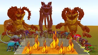 THE LAVA PIT AND ALL THE CURSED CREATURES DURING POPPY PLAY TIME CHAPTER 3 In garry's mod!