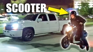 SLEEPER Scooter Goes Street Racing
