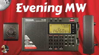 Tecsun PL-330 Shortwave Radio & C.Crane Twin Coil Evening MW
