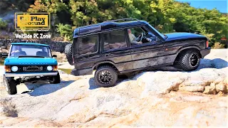 Remote Control Car Discovery1 & Range Rover Classic Off-Road Custom & SCX10 II Chassis