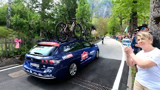 Giro d'italia Tarvisio-Monte Lussari attraversando Valbruna. Da Tarvisio a Monte lussari festa!!!