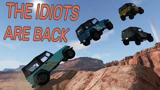 THE IDIOTS ARE BACK - BeamNG.drive - Utah Race Week