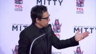 Ben Stiller Hand & Foot Ceremony: Ben Stiller's Speech | ScreenSlam