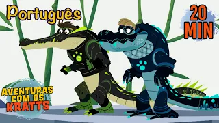 O concurso Crocogator | Temporada 3 [episódio completo] Aventuras com os Kratts