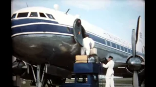 London to Paris by Silver Arrow Plane and Train Service C1959