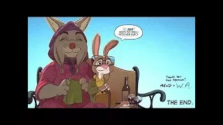 [Full Comic] Zootopia Comic - Water Under the Burrows (COMPLETE)