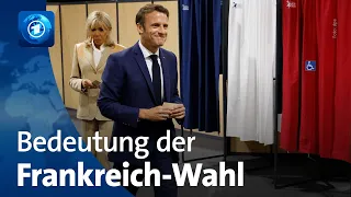 Wahl in Frankreich: Muss Macron um seine Mehrheit fürchten?