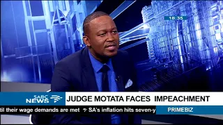 Judge Motata faces impeachment - Adv. Mfesane Siboto reacts