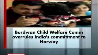 Burdwan child panel grants Norway kids' custody to mother