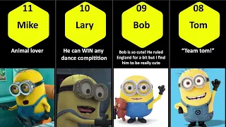 Comparison: Despicable Me Minions Ranked