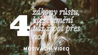 4 zákony růstu, které změní váš život | motivační video