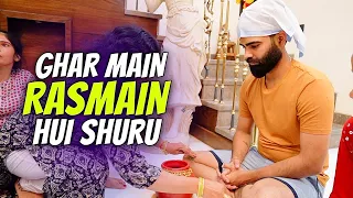 Ghar Main Rasmein Hui Shuru ❤️ Shadi Vlog