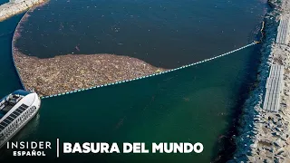 ¿Pueden estas barreras detener el plástico que fluye de los ríos al océano? | Basura del mundo