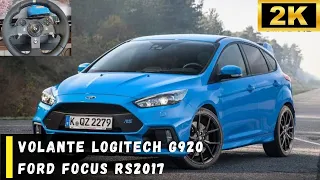 Logitech G920 Xbox Series S Forza 5  (Festival Horizon - Pousada Lindo Amanhecer Ford Focus RS 2017)