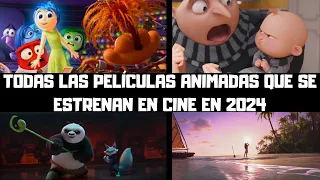 TODAS LAS PELÍCULAS ANIMADAS QUE SE ESTRENAN EN CINE ESTE 2024