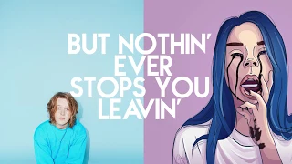 Lewis Capaldi - When The Party’s Over - Lyrics - Billie Eilish Cover