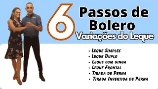 Seis Passos de Bolero com variações do Leque | Aprendendo Bolero do Zero