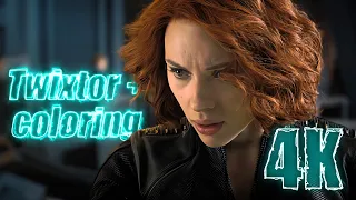 Natasha Romanoff Age Of Ultron 4K Twixtor Scenepack with Coloring for edits (MEGA)