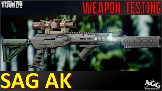 SAG AK - Weapon Testing - This Gun is TOO Fun [Escape from Tarkov]