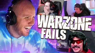 TIMTHETATMAN REACTS TO THE BEST WARZONE FAILS...