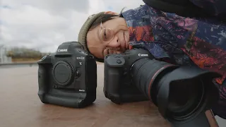 Canon R3 vs 1DXIII BTS Vlog