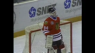 Dominik Hasek's First NHL Game (1990-91)