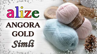 ОБЗОР ПРЯЖИ ALIZE ANGORA GOLD SIMLI ✨ БЮДЖЕТНАЯ РОСКОШЬ