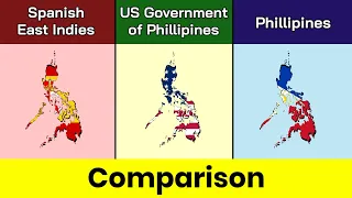 Spanish East Indies vs US Government of Philippines vs Philippines | Comparison | Data Duck
