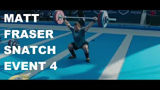 MAT FRASER dubai SNATCH EVENT 4