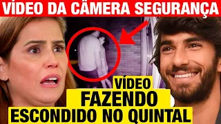 CASO DEBORAH SECCO - Vídeo CÂMERA DE SEGURANÇA MOSTRA! Traiu NO QUINTAL da casa da ESPOSA!