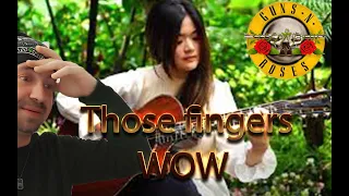 NOW THAT IS HOW YOU PLAY IT !Josephine Alexandra (REACTION ) Welcome To The Jungle -Guns N' Roses