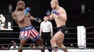 UFC Undisputed 3 Pride Mode Rampage Jackson vs Wanderlei Silva