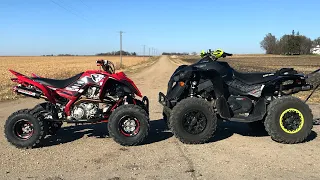 Raptor 700 Vs Renegade 1000 Round 3