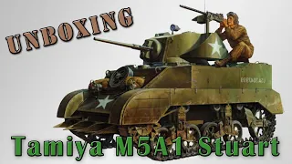 Tamiya M5A1 Stuart Kit Unboxing